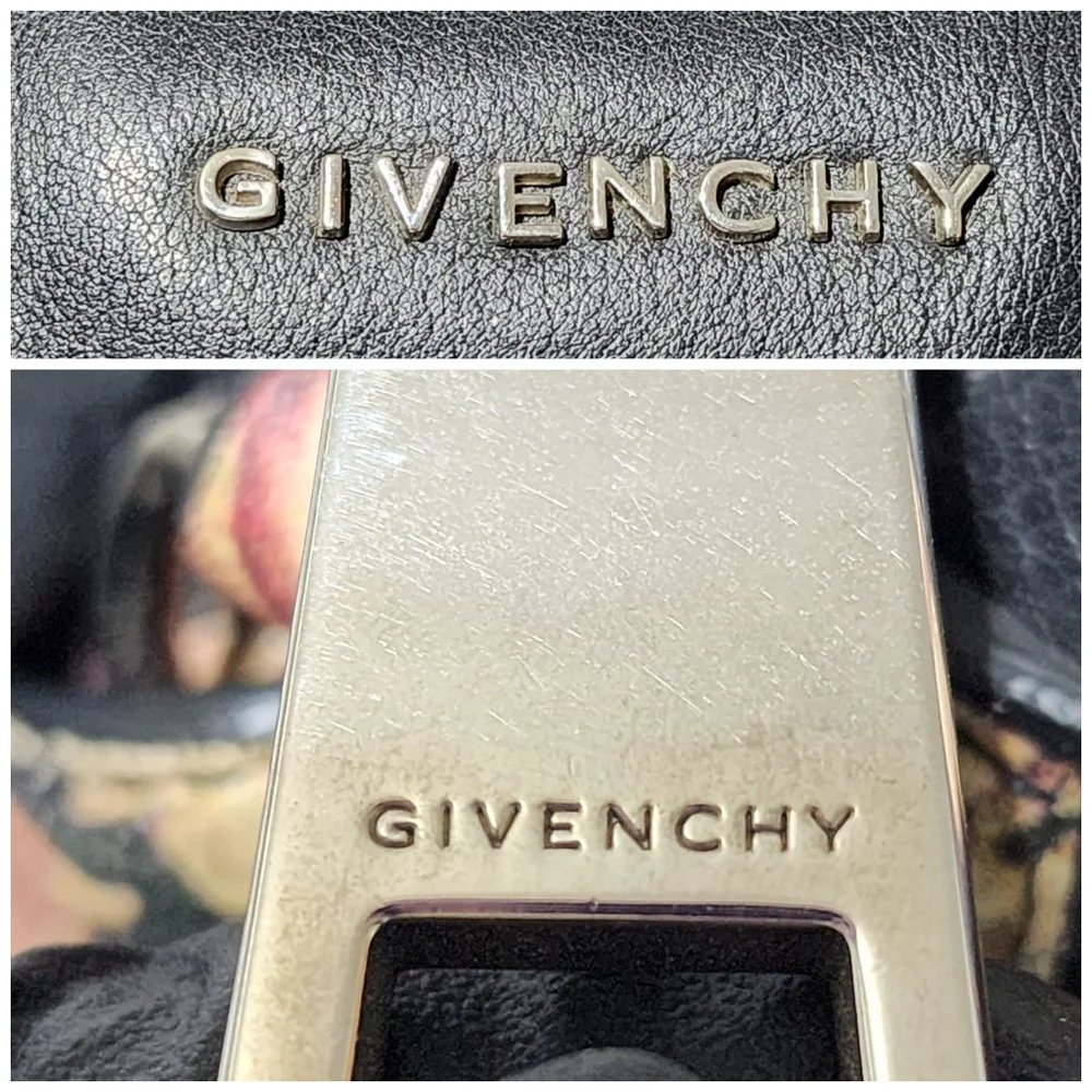 Givenchy Lucrezia Printed Leather Satchel Bag
